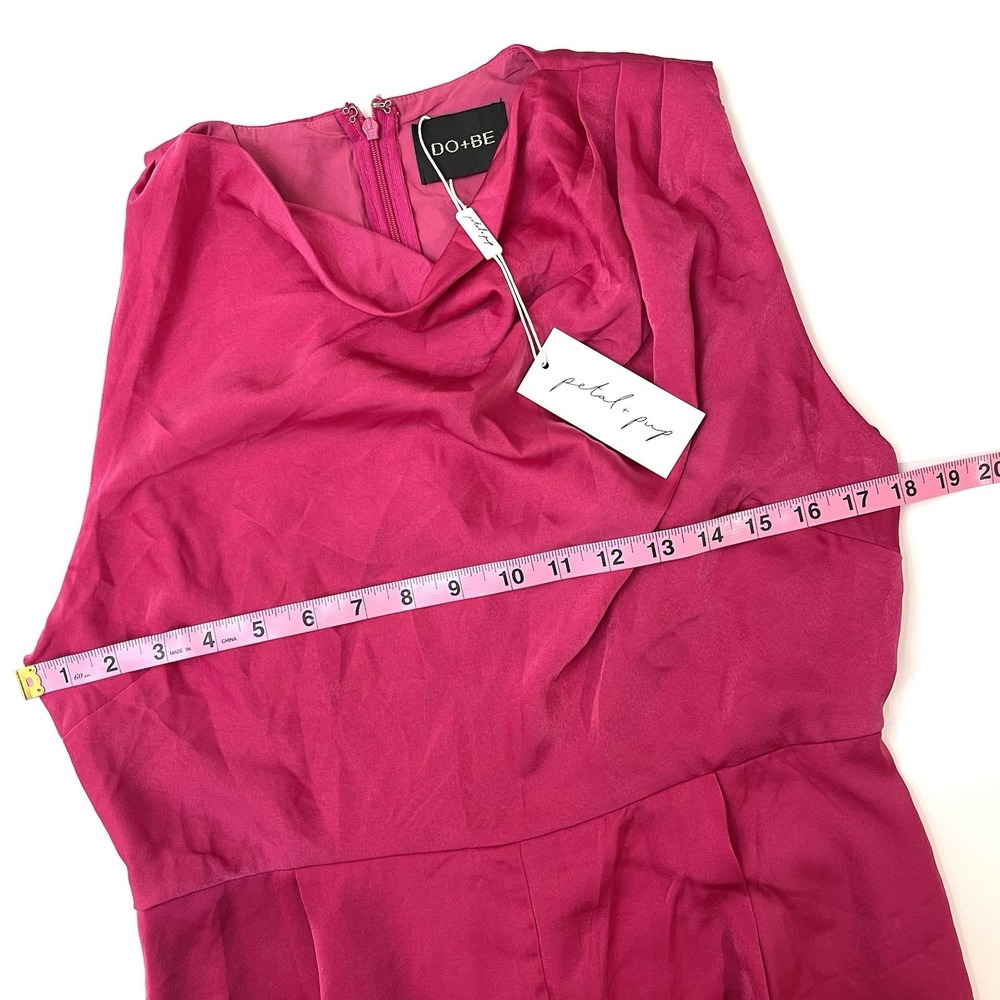 Do + Be NWT Pink Sleeveless Jumpsuit Petal And Pup Size Large - Picture 9 of 12